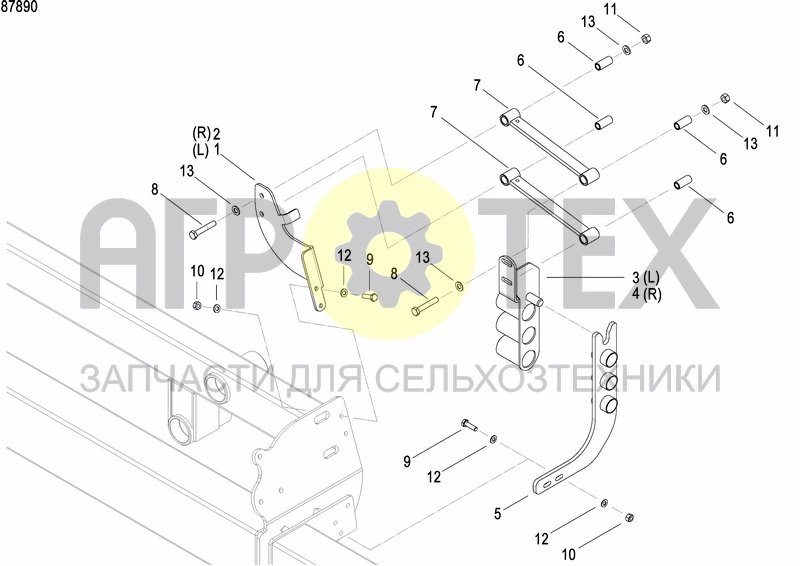 Чертеж METERING DEVICE FERTILIZER