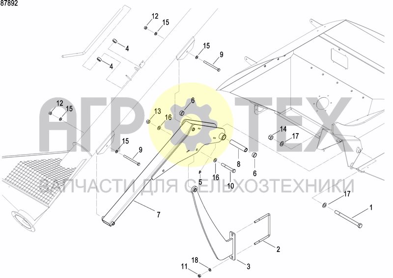 Чертеж FILLING AUGER