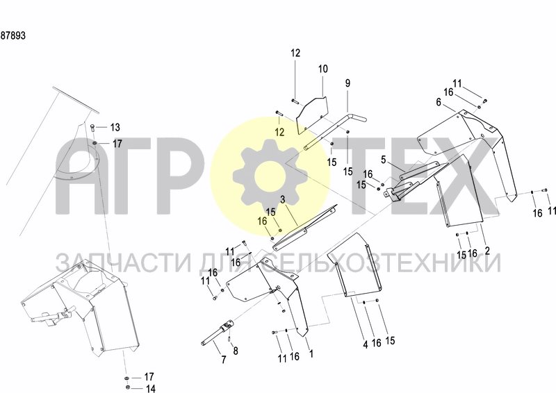 Чертеж FILLING AUGER