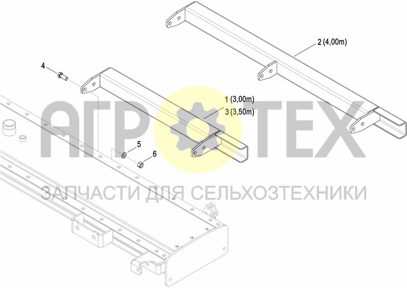 Чертеж TRACK ERADICATORS BARS