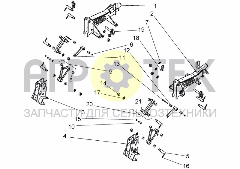 Чертеж PRO ROLLER ATTACHMENTS