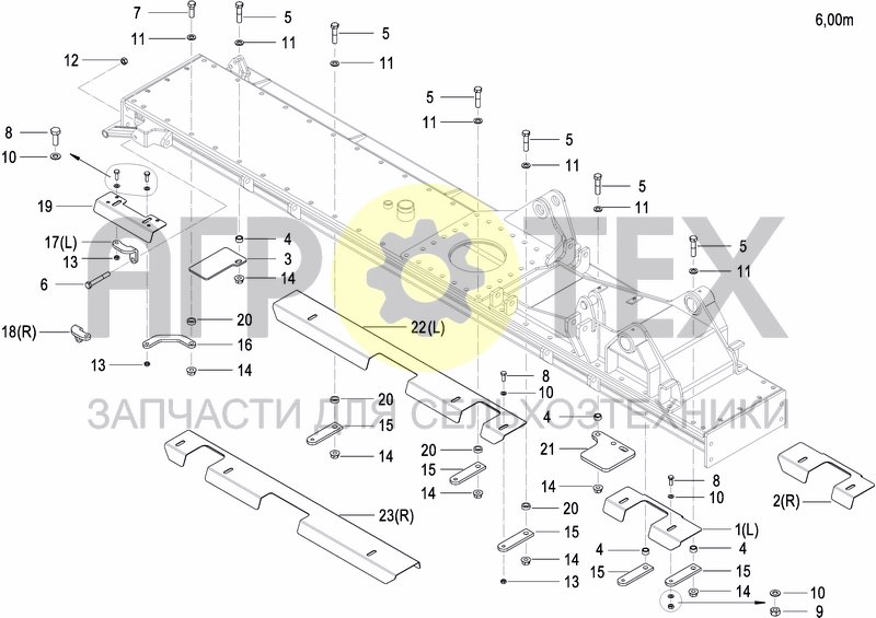 Чертеж CEE PROTECTIONS 6M