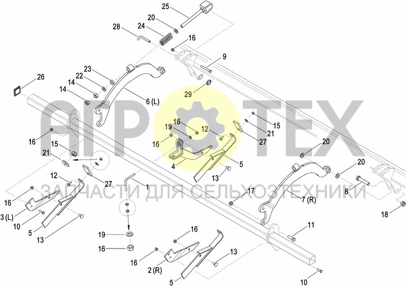 Чертеж CRACKER PACKER ROLLER