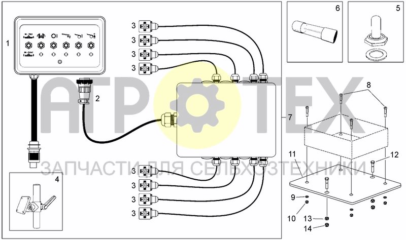 Чертеж ELECTRICAL SYSTEM