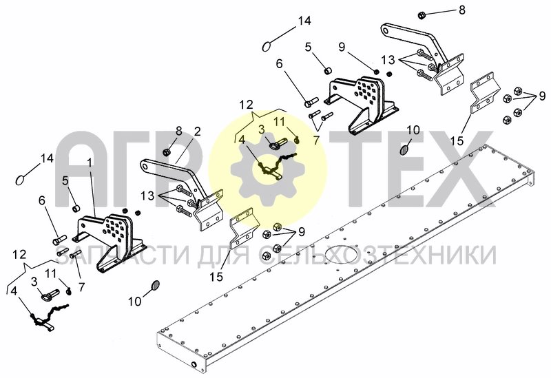 Чертеж ROLLER HITCH