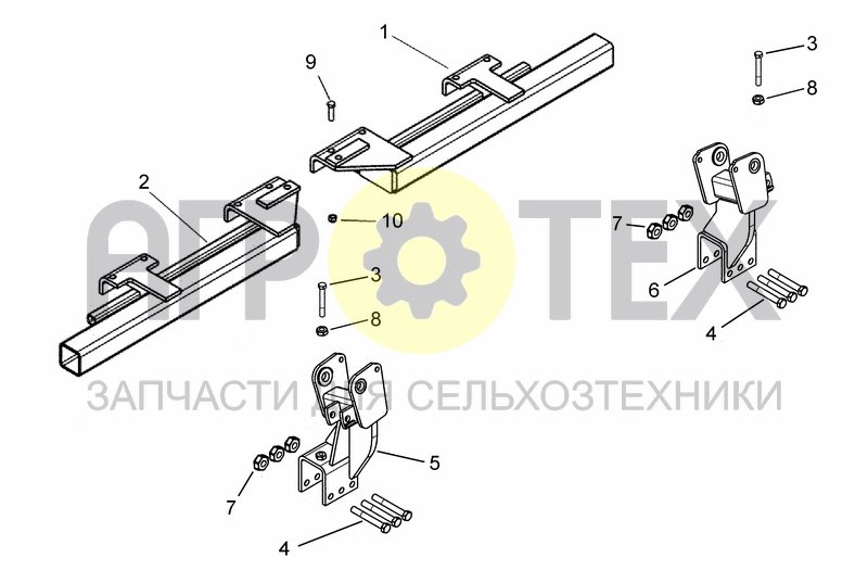 Чертеж MARKER SUPPORTS