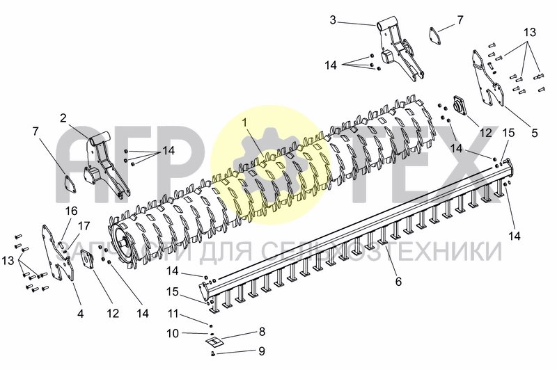 Чертеж MC-DRILL PACKER ROLLER ?500 3M