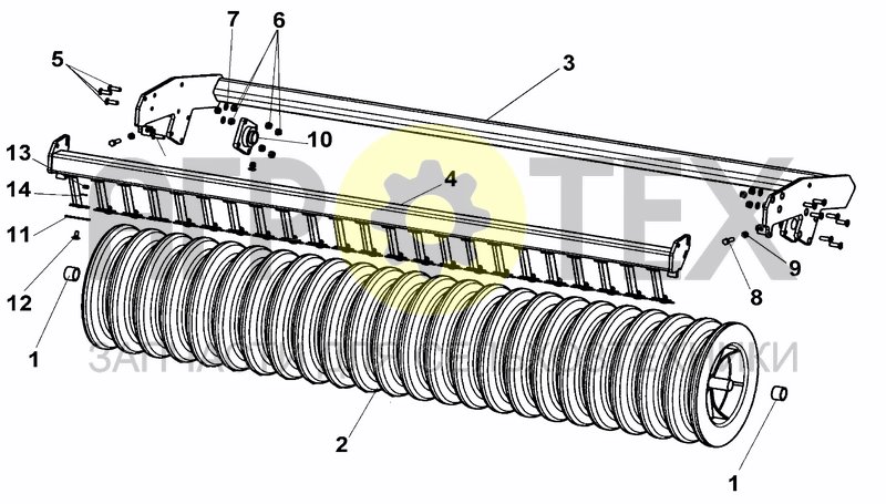 Чертеж FLEXLINE ROLLER