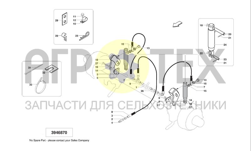 Чертеж HYDRAULIC BRAKE SYSTEM