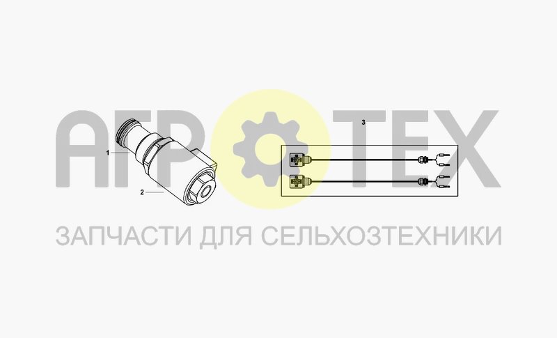 Чертеж PROPORTIONAL VALVE AND BALE DENSITY