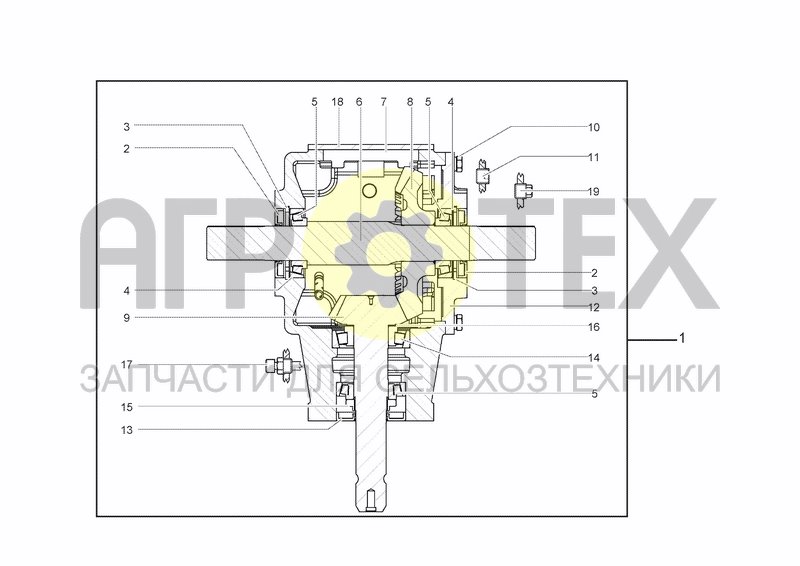 Чертеж GEARBOX