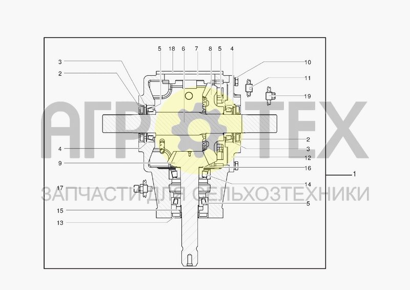 Чертеж GEARBOX