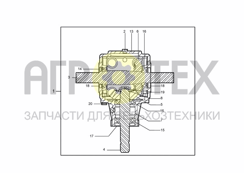 Чертеж GEARBOX