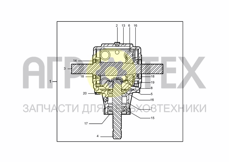 Чертеж GEARBOX