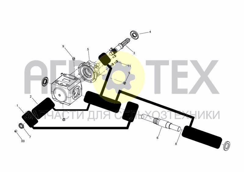 Чертеж GEARBOX