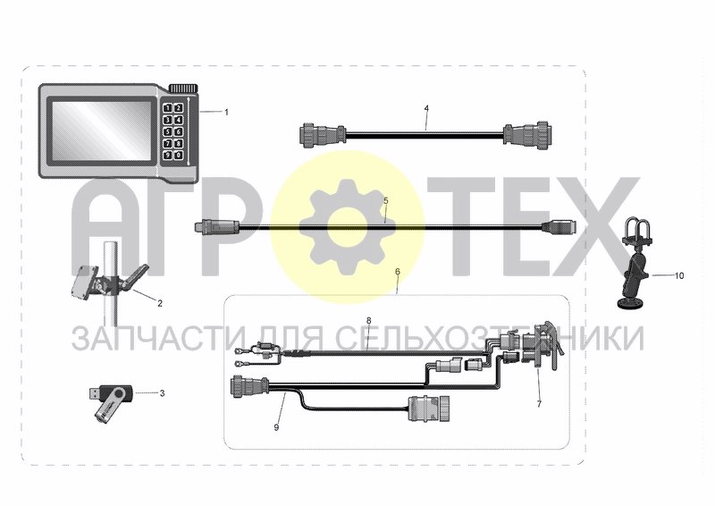 Чертеж TELLUS GO CONTROL BOX