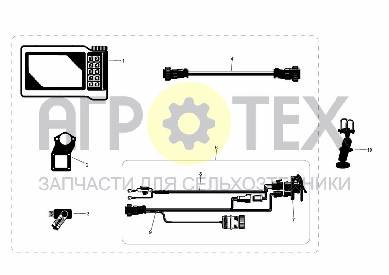 Чертеж TELLUS GO CONTROL BOX