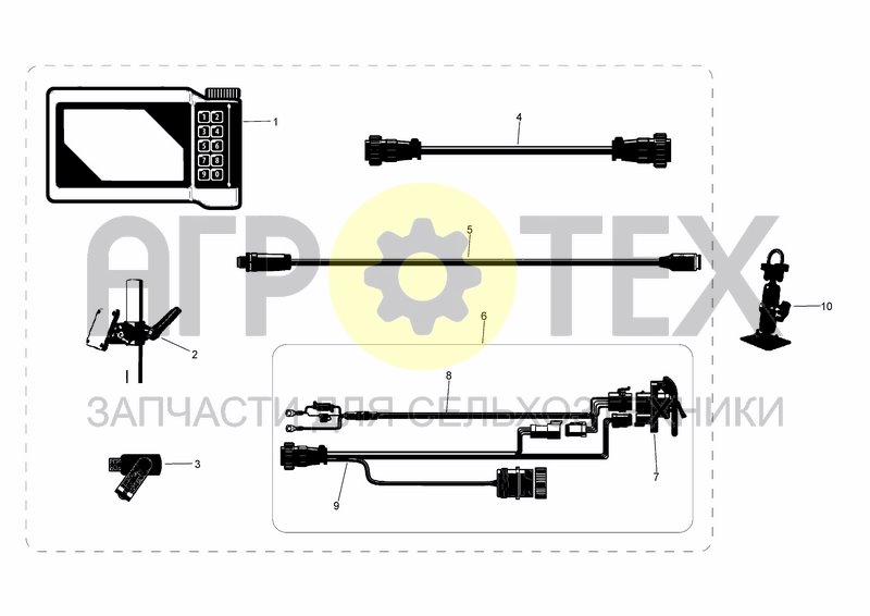 Чертеж TELLUS GO CONTROL BOX