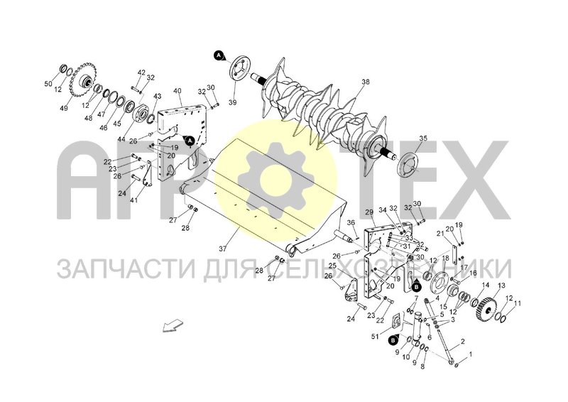 Чертеж ROTARY FEEDER SUPERFEED