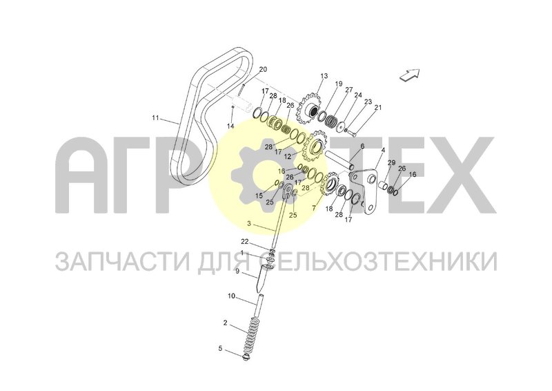 Чертеж ROTOR TRANSMISSION