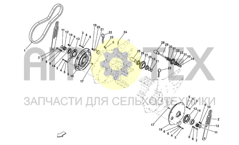 Чертеж SIDE CLOSING PICKUP