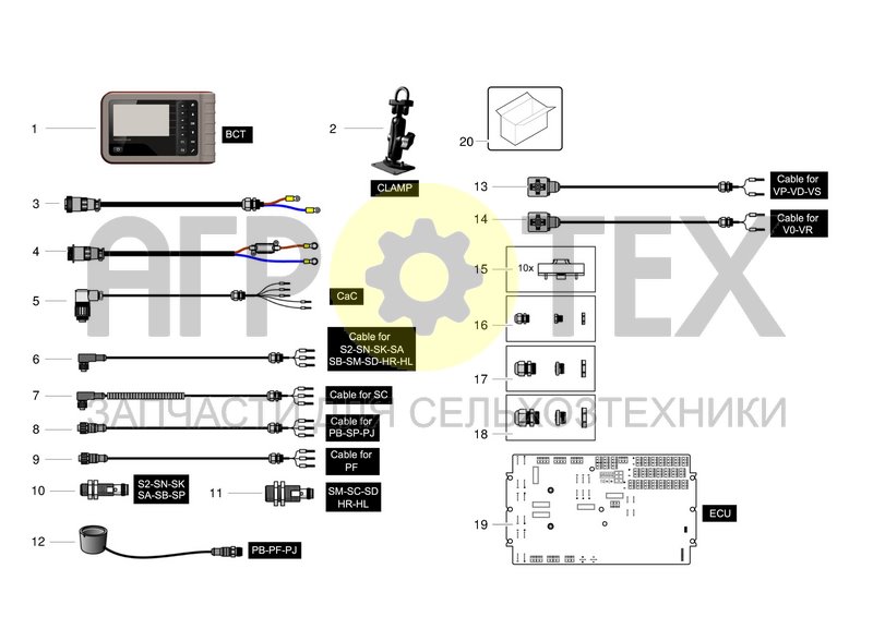 Чертеж ELECTRICAL SYSTEM