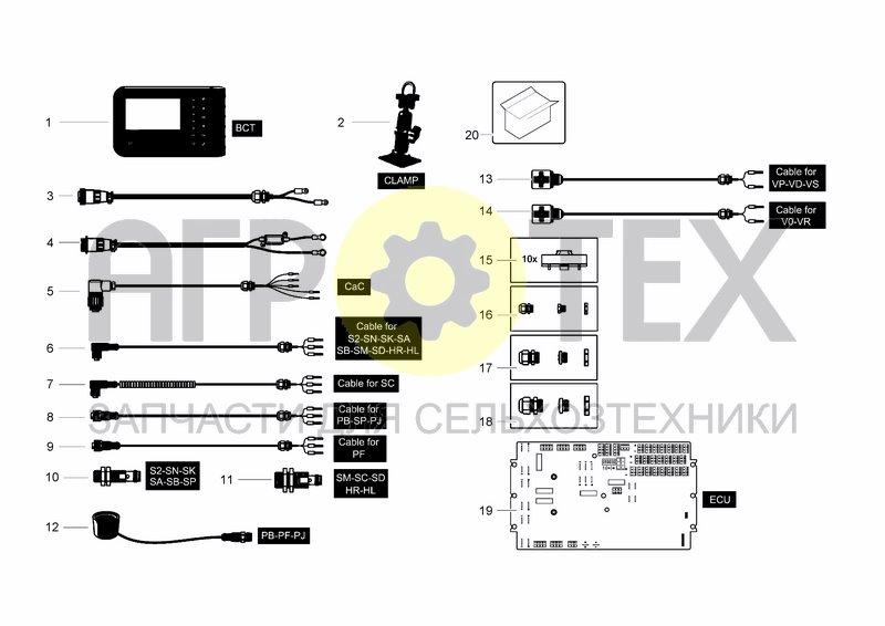 Чертеж GENERIC ELECTRICAL SYSTEM