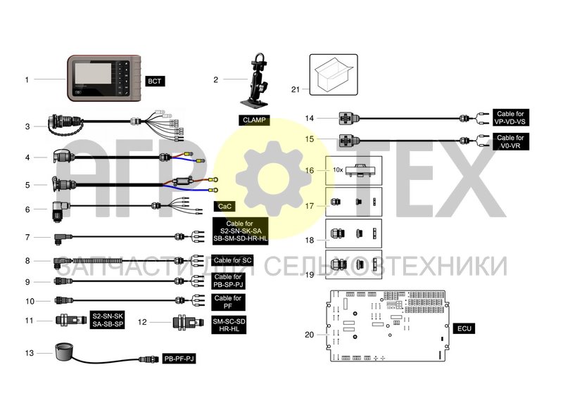 Чертеж ELECTRICAL SYSTEM