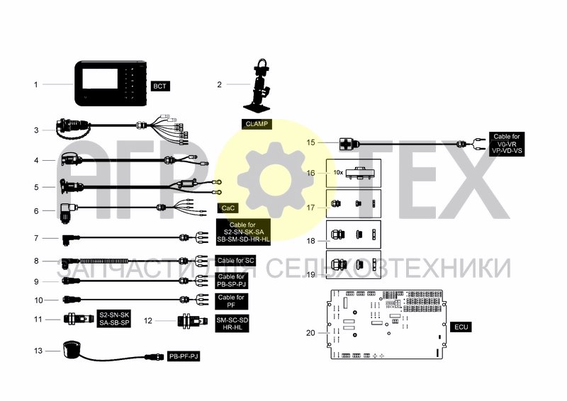 Чертеж ELECTRICAL SYSTEM