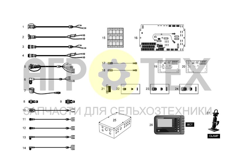 Чертеж ELECTRICAL SYSTEM