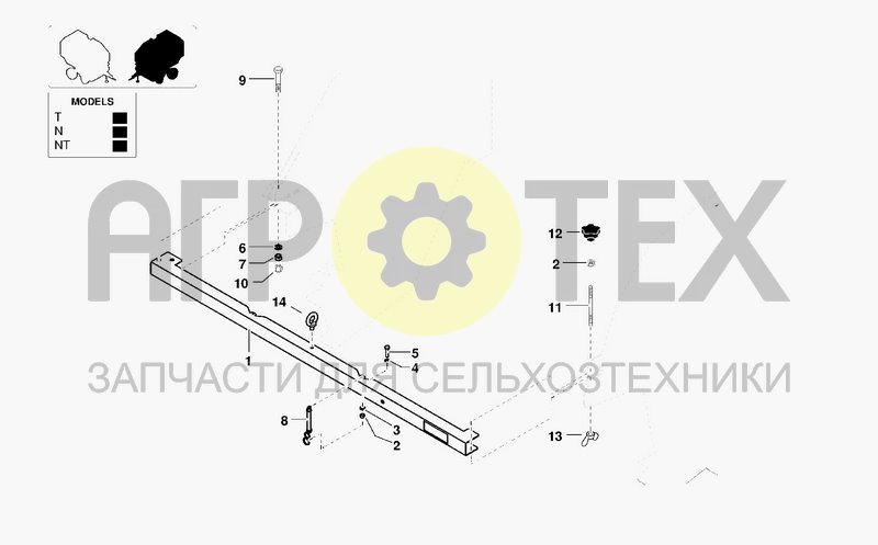 Чертеж BRACKET FOR UNCLOGGING TOOL