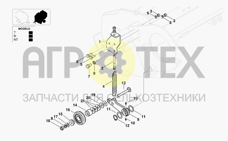 Чертеж RAKE FEEDER