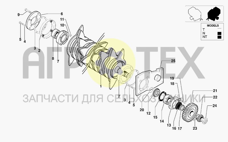 Чертеж CUTTER DEVICE SC14