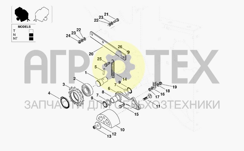 Чертеж CUTTER DEVICE SC14