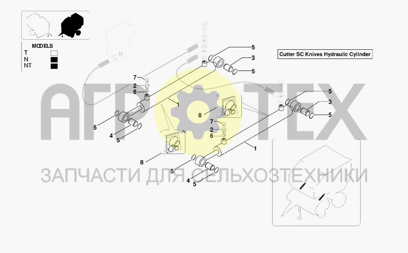 Чертеж CUTTER DEVICE SC14