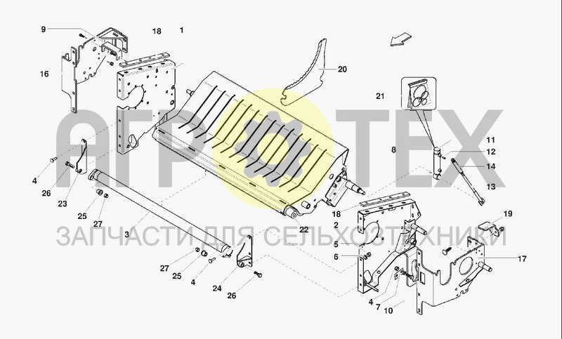 Чертеж CUTTER DEVICE SC14