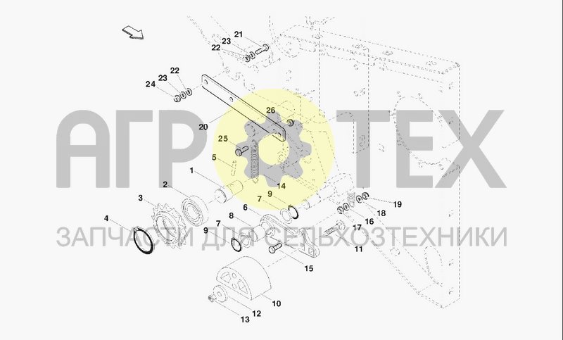 Чертеж CUTTER DEVICE SC14