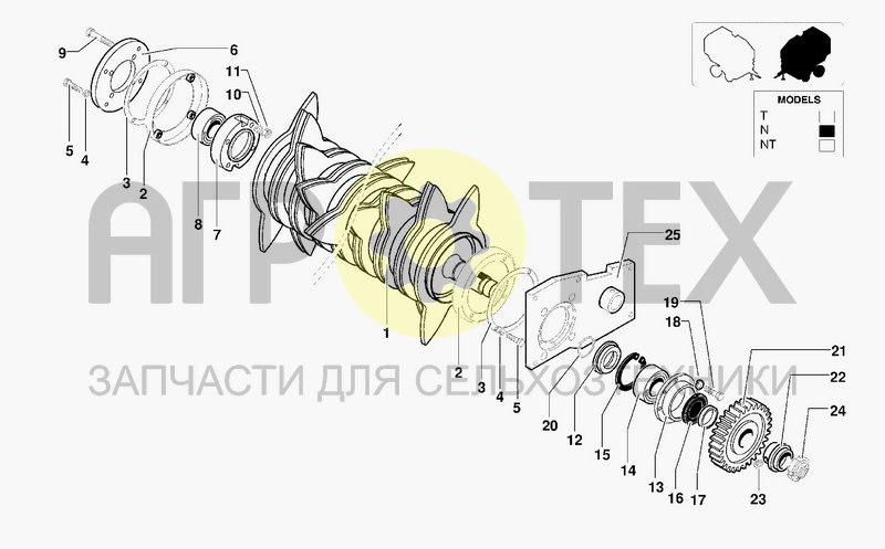 Чертеж CUTTER DEVICE SC25