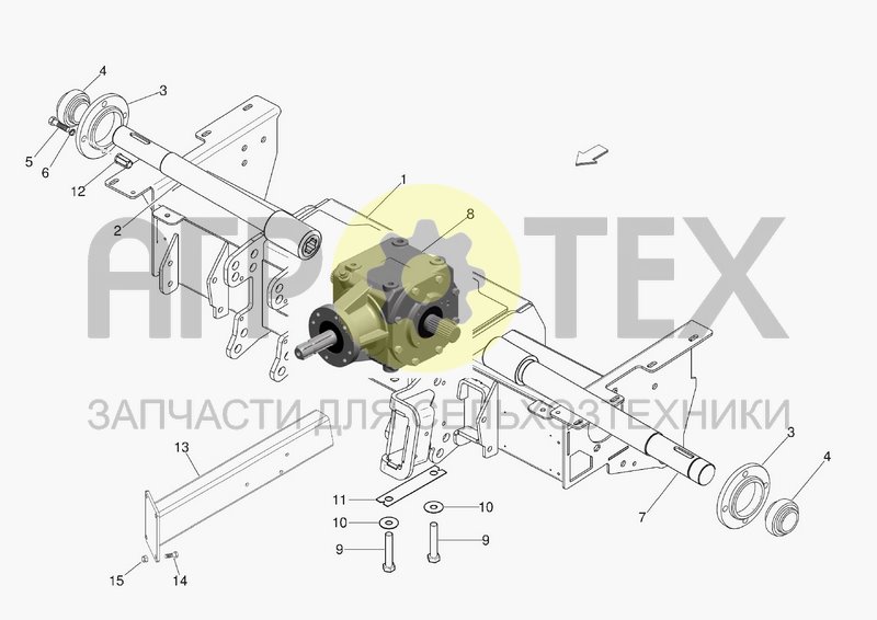 Чертеж CROSS FRAME