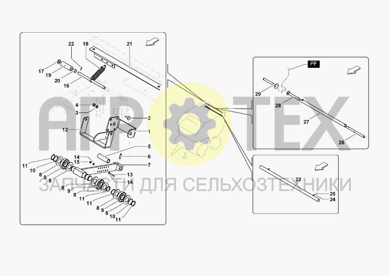 Чертеж FILLING CHAMBER INDICATORS