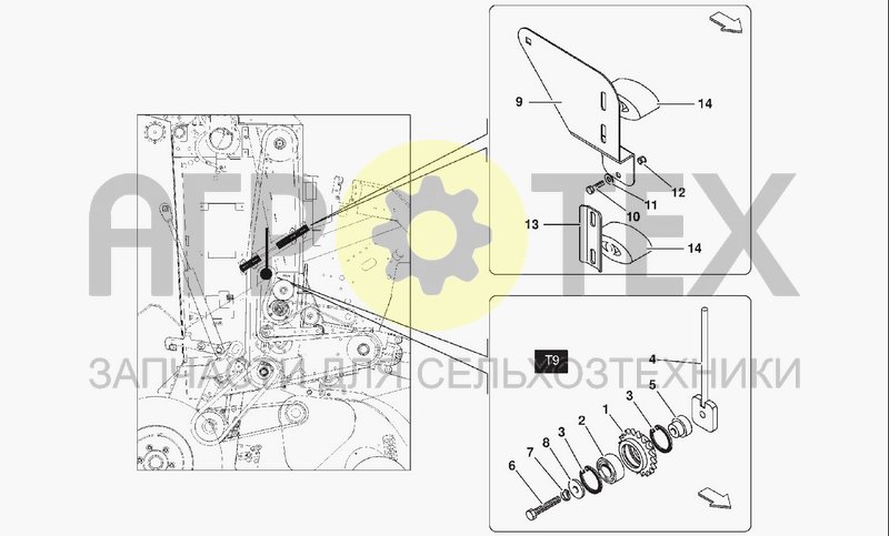 Чертеж DOUBLE COUNTERSHAFT TRANSMISSION