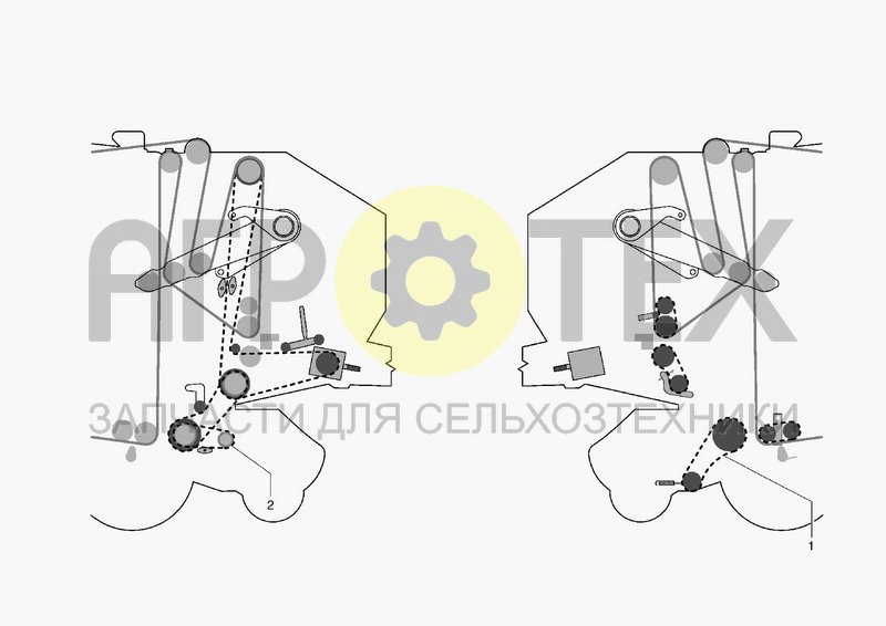 Чертеж TRANSMISSION ROLLER