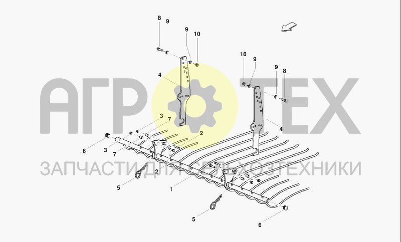 Чертеж PICKUP DE  ECTOR FL