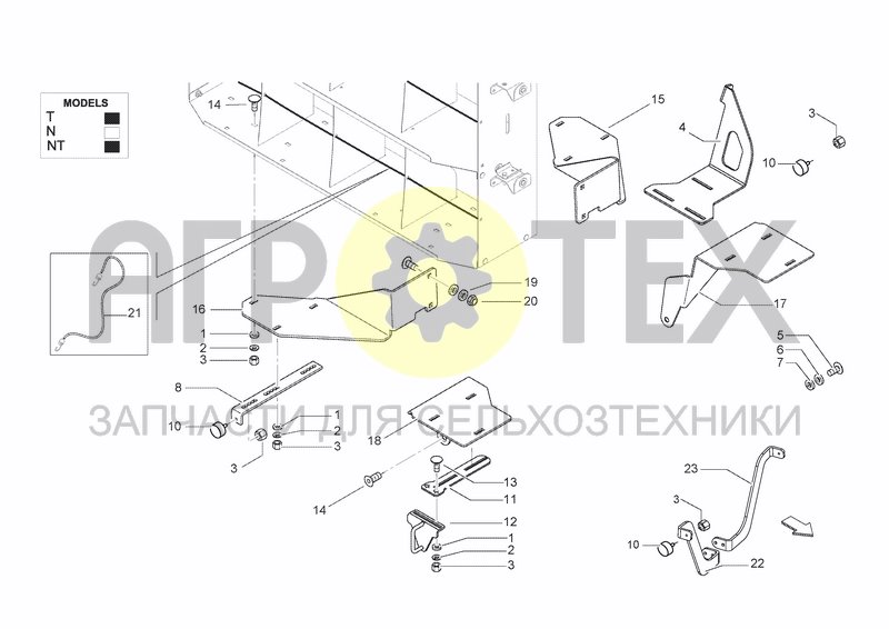 Чертеж SHIELDING CATCH PLATES AND BUMP STOPS