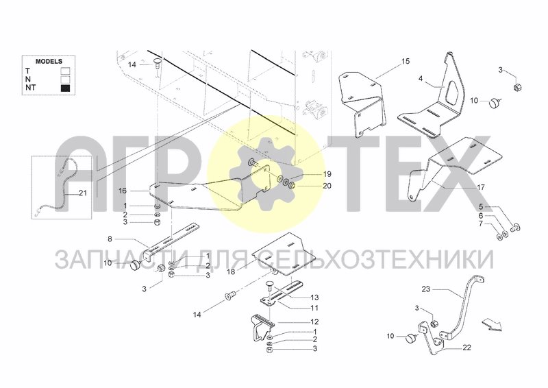 Чертеж SHIELDING CATCH PLATES AND BUMP STOPS