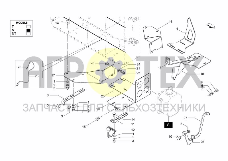 Чертеж SHIELDING CATCH PLATES AND BUMP STOPS