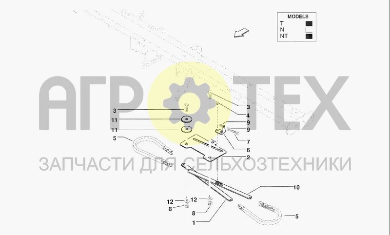 Чертеж TWINE BINDING UNIT