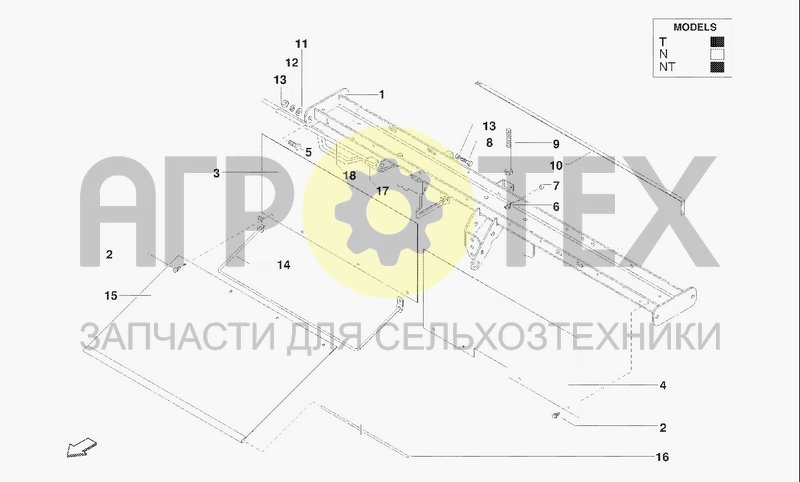 Чертеж TWINE BINDING UNIT