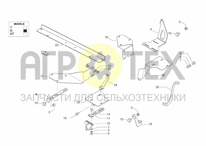 Чертеж SHIELDING CATCH PLATES AND BUMP STOPS