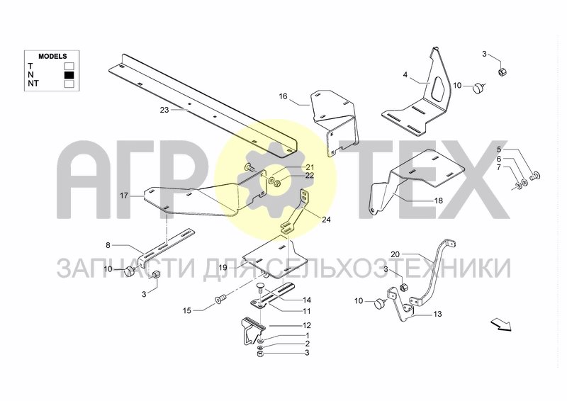 Чертеж SHIELDING CATCH PLATES AND BUMP STOPS